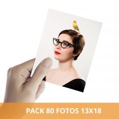 Pack 80 fotos 13x18