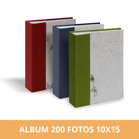 Álbum Diseño Hojas 200 fotos 10x15 cm