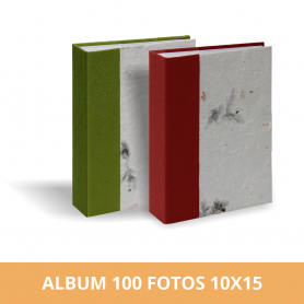 Álbum Diseño Hojas 100 fotos 10x15 cm