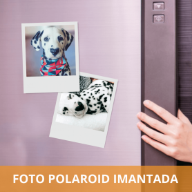 Impresión de fotos Polaroid imantadas. Revelado en papel fotográfico