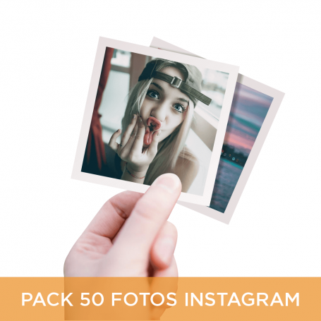 Pack 50 Fotos Instagram 10x10 cm.