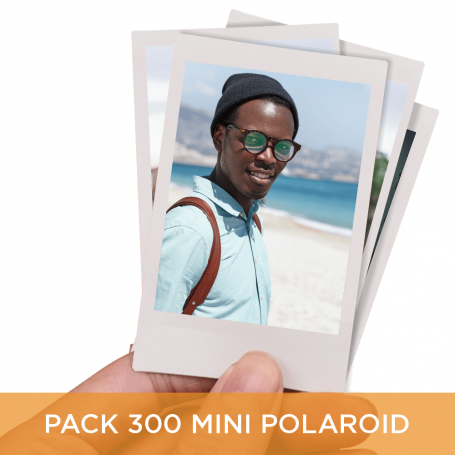 Pack 300 Mini Polaroid 6x9