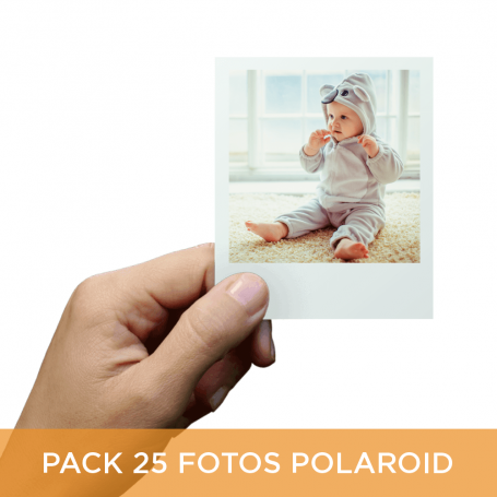 Pack 25 fotos Polaroid 10x8