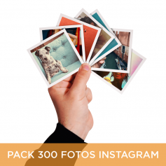 Pack 300 Fotos Instagram 10x10 cm.