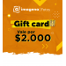GIFT CARD x $2000
