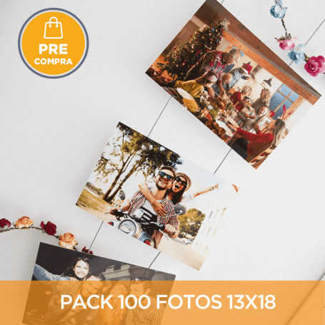 Pre-compra Pack 100 fotos 13x18