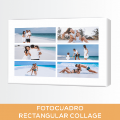 Fotocuadro Rectangular Collage