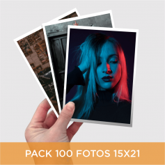 Pack 100 fotos 15x21