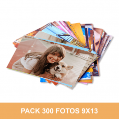 Pack 300 fotos en 9x13