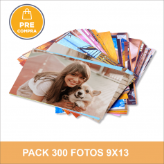 PRECOMPRA Pack 300 fotos 9x13