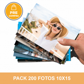 PRECOMPRA Pack 200 fotos 10x15