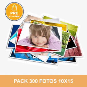 PRECOMPRA Pack 300 fotos 10x15